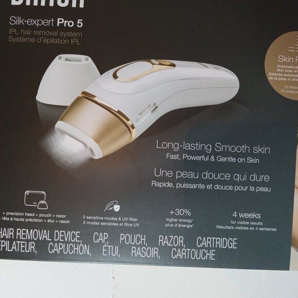 Braun IPL Silk·expert Pro 5 PL5157 Permanent Hair Removal Device Body Face New - Picture 4 of 15